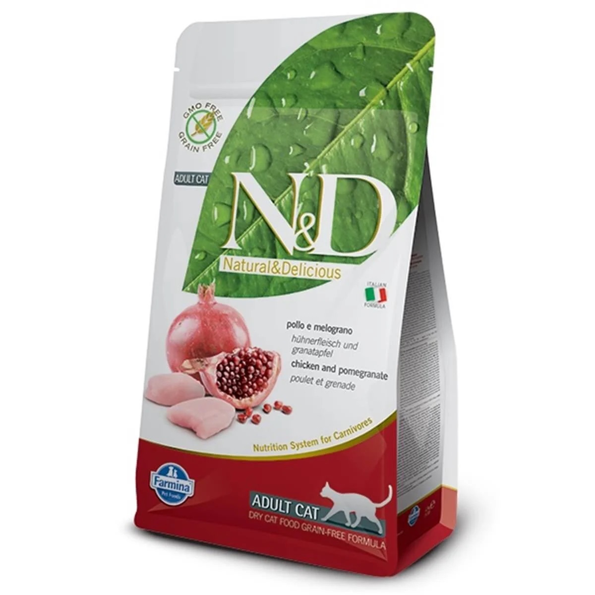 N&D Tahılsız Tavuklu Narlı Tahılsız Kedi Maması